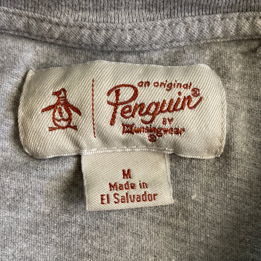 Original Penguin Grey tee shirt